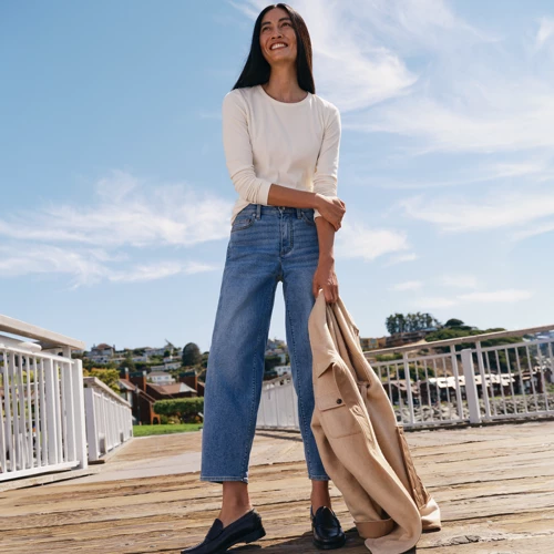 Ankle Jeans