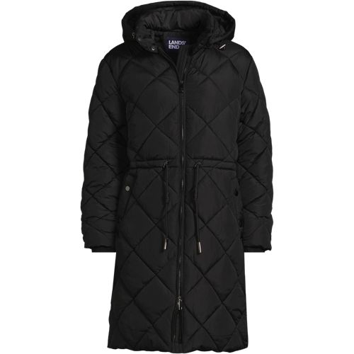 Langer Wintermantel Für Damen – Dick Gefütterte Steppjacke Mit Kapuze, Winddicht & Warm – Eleganter Parka Für Outdoor Und Alltag